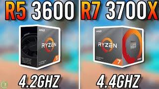 Ryzen 5 3600 vs Ryzen 7 3700X - Tested in 2024