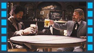 Соглашение в баре за кружкой пива — Джанго освобождённый фильм 2012 Сцена 110