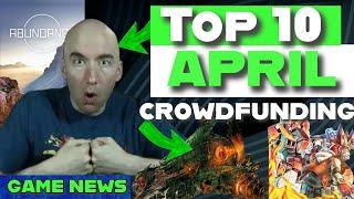 GAME NEWS Top KickstarterGamefound Campaigns April 2024