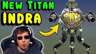 NEW Titan INDRA is a Tri-Pod LOL War Robots Early Info & Gameplay WR