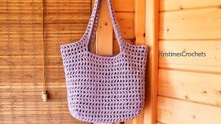 How To Crochet Simple & Easy Net Bag