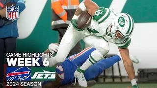 Buffalo Bills vs. New York Jets Game Highlights  NFL 2024 Season Week 6