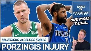 How Kristaps Porzingis Injury Changes Things + Tim Legler on Kyries Scoring Swings ONE MORE THING