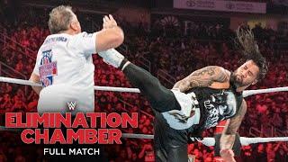FULL MATCH - Shane McMahon & Miz vs. Usos – SmackDown Tag Team Title Match Elimination Chamber 2019
