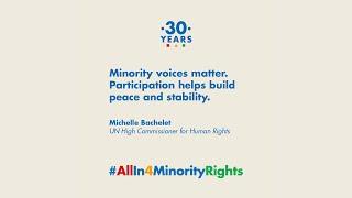 30th Anniversary marks landmark moment for minority rights