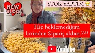 Şok oldum ama beni çok ONURE etti⁉️izin öncesi eve makarna stokladımyemekler hazır günlük VLOG