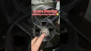 How to Repair Loose Bearing Hub  Maluwag na ang lagayan ng bearing 