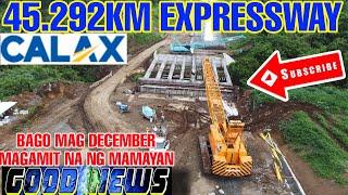 45.292KM CAVITE LAGUNA EXPRESSWAY WOW MAY BAGO.NA NAMAN BUILD BETTER MORE PROGRAM SANA ALL 