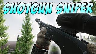 Shotgun Sniper Thermal Build - AP-20 Slugs  Escape From Tarkov Gameplay