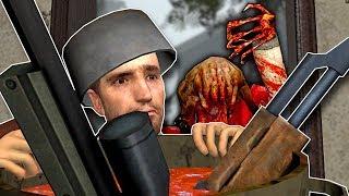 ZOMBIE SURVIVAL WHILE MAKING SPAGHETTI - Garrys Mod GameplaY