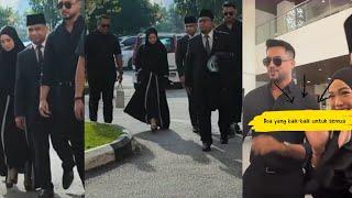 Pelakon Kontroversi Aliff Aziz & Ruhainies Hadir Bersama Di Mahkamah Sambil Tersenyum Tenang