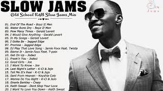 90s SLOW JAMS MIX LOVE SONGS - Gerald Levert R. Kelly Boyz II Men Keith Sweat Jamie Foxx