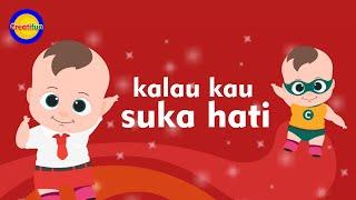 Kalau Kau Suka Hati If Youre Happy And You Know It - Lagu Anak Indonesia Populer @Creatifun