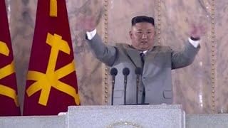 Militärparade in Nordkorea Kim will Corona-Kranke in der Welt trösten