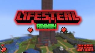 Lifesteal AddonPlugin 1.9 Update Minecraft Bedrock 1.19 Windows 1011 MCPE etc