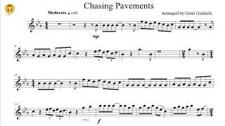 Chasing Pavements by Adele Flute Solo with Piano AccompanimentSheets