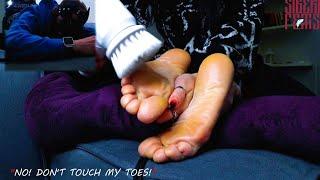 Tickle feet  How ticklish are Rugby girls soles? Under toes tickling  Part 2. Preview