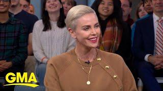 Charlize Theron reacts to Megyn Kellys take on Bombshell l GMA