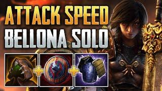 55% ATTACK SPEED AURA Bellona Solo Gameplay SMITE Conquest