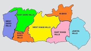 The 11 District of Meghalaya