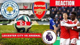 Leicester City vs Arsenal 0-1 Live Stream Premier league Football EPL Match Commentary Highlights