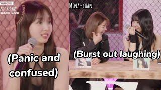 nayeon was *too innocent* for this then theres jeongyeon