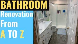 Kids Bathroom renovation from A to Z