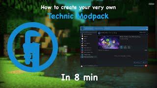 How to create a Technic Launcher Modpack in 8 minutes