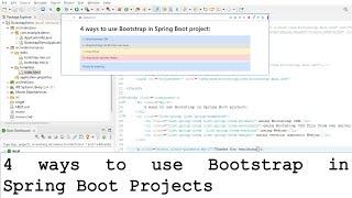 4 ways to use Bootstrap in Spring Boot