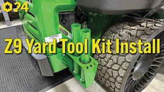 How to Install Yard Tool Kit on John Deere Z9 Zero Turn Mower