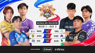 LIVE  MPL PH S13  FILIPINO-Week 7 Day 3