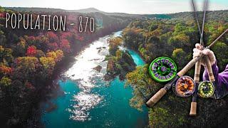 Fly Fishing The Trout Capital of the USA - Remote Area