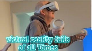 Virtual Reality FAILS that will 108% make you Laugh  TIKTOK compilations