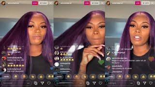 Asian Da Brat Asian Doll on Instagram Live  March 3rd 2020