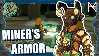 Where to find Miners Armor Set Early Game - ZELDA TEARS OF THE KINGDOM TOTK