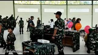 Dodiklatpur Rindam VBrw adakan Pameran senjata utk TK Kartika IV-94 @dodiklatpur_vBrawijaya