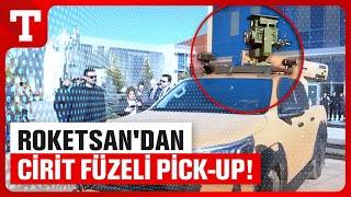 Savunma Sanayi Çığır Açıyor Roketsandan Zırhlı Pick-Up Araca CİRİT Lazer Füze Entegre Etti