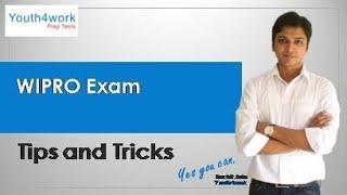 WIPRO Exam Preparations  How to Crack WIPRO Placement Paper? WIPRO Test strategies tips and tricks