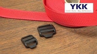 YKK® Adjustable Strap Buckle Demo