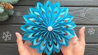 Wow Amazing 3D Paper Snowflake Christmas Craft Decorations