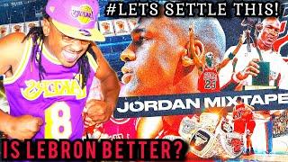 LEBRON LAKERS FAN Michael Jordan - Air Jordan *Greatest Jordan Video on YOUTUBE* ultimate reaction