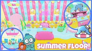 Summer Floor Tour  Roblox My Hello Kitty Cafe Ideas  Riivv3r