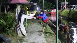 Prank hantu kuntilanak penjaga wisata  prank Terngakak