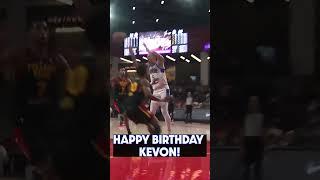 WHAT A DUNK BY KEVON Happy Birthday KEVON  #dunk #nba #nbagleague