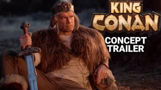 Arnold Schwarzenegger KING CONAN concept trailer 2024