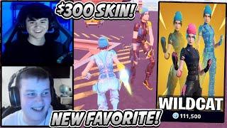 Streamers Show Off NEW RARE & *EXPENSIVE* Wildcat SKIN Mongraal Gets DISRESPECTED - Fortnite