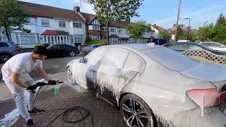 Washing & Protecting a Super Dirty BMW  Snow Foam on F30 BMW 3 Series M Sport