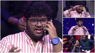 Bharath Comedy In Super Singer Season 8 Phone a Fight  Vijay Tv  Priyanka  Makapa