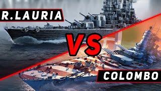 ЛИНКОР RUGGIERO DI LAURA VS CRISTOFORO COLOMBO ЧТО ОКАЖЕТСЯ СИЛЬНЕЕ? МИР КОРАБЛЕЙWORLD OF WARSHIPS