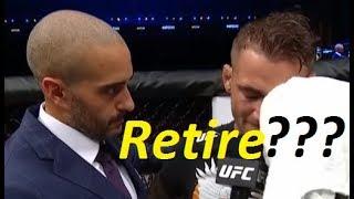 Dustin Poirier may retire after loss to Khabib Nurmagomedov at UFC 242?